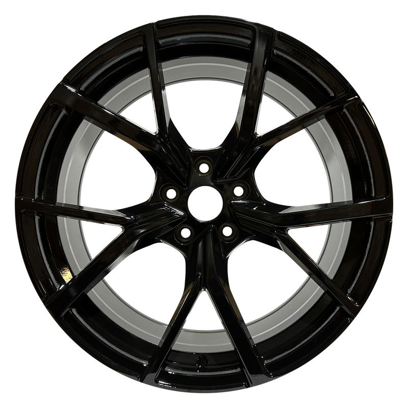 19x8” Volkswagen Golf R Estoril Style Alloy Wheels - Gloss Black Finish ...