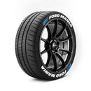 Ford Mania Dashed Line Tyre Stickers - Tyre Wall Stickers
