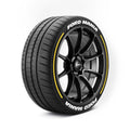 Ford Mania Tyre Stickers With Pinstripe Kit