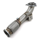 3 Exhaust Decat Downpipe - Ford Fiesta MK7 ST180 1.6 Ecoboost 13+ OMI ALLOY WHEELS