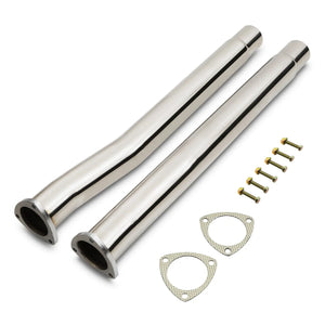 2.5 Exhaust Decat Pipes - Audi RS3 8V 2.5 TFSI 15-17