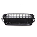 RS5 Badgeless Grille All Black - Audi A5 B9.5 / F5 Facelift 2020-2024