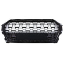 RSQ3 Style Badgeless Grille All Black - Audi Q3 Gen 2 F3 2019-2025