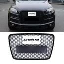 SQ7 Style Grille Black Chrome Badge - Audi Q7 4L 2005-2015