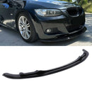Front Bumper Splitter Aero Lip Gloss Black - BMW 3 Series E92 E93 LCI 10-13