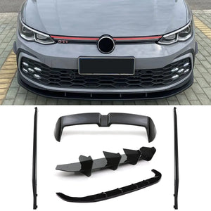Oettinger Style Aero Body Kit Gloss Black - VW Golf MK8 R-Line 2020+