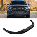 Front Splitter Lip Gloss Black - Audi Q7 SQ7 S-Line 2020+