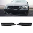 M Performance Style Gloss Black Front Splitter - BMW 3 Series E90 E91 05-08 OMI ALLOY WHEELS