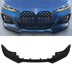 Gloss Black Front Lip Splitter - BMW 4 Series G22 G23 2020+