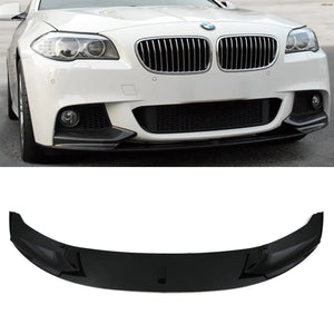 Gloss Black Front Lip Splitter - BMW 5 Series F10 F11 10-16