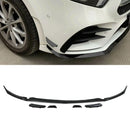 Front End Splitter Kit Vents and Canards Gloss Black - Mercedes Benz A-Class W177 2018+ OMI ALLOY WHEELS