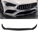Front Lip Splitter Gloss Black - Mercedes Benz CLA C118 2019+