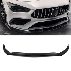 Front Lip Splitter Gloss Black - Mercedes Benz CLA C118 2019+