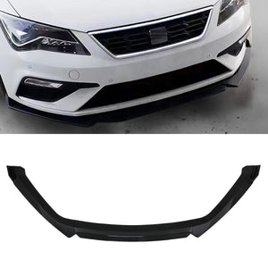 Front Splitter Lip Gloss Black - Seat Leon MK3 5F 13-20