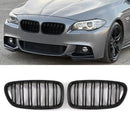 Gloss Black M Sport Style Front Grille - BMW 5 Series F10 F11 10-16 OMI ALLOY WHEELS