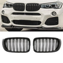 M Sport Style Gloss Black Front Grille - BMW X3 F25 14-17 OMI ALLOY WHEELS