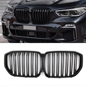 Gloss Black Double Slat Front Grille - BMW X5 G05 2019+