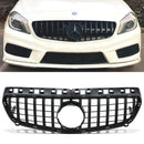 Panamericana GTR Style Gloss Black Front Grille - Mercedes Benz A Class W176 13-15 OMI ALLOY WHEELS
