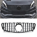 Panamericana GTR Style Gloss Black Front Grille - Mercedes Benz A Class W176 15-18 OMI ALLOY WHEELS