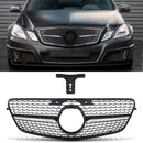 Diamond Style Gloss Black Grille - Mercedes E Class W212 09-13 OMI ALLOY WHEELS