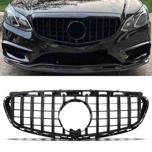 Panamericana GTR Look Single Slat Front Grille - Mercedes E Class W212 14-16