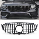 Panamericana GTR Style Gloss Black Front Grille - Mercedes E Class Convertible A238 16-20 OMI ALLOY WHEELS