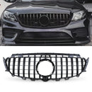 Panamericana GTR Style Gloss Black Front Grille - Mercedes E Class Coupe C238 16-20