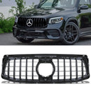 Gloss Black Panamericana GTR Style Grille - Mercedes GLB X247 2020+ OMI ALLOY WHEELS