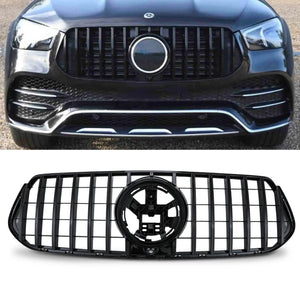 Gloss Black Panamericana GTR Style Front Grille - Mercedes Benz GLE V167 2020+