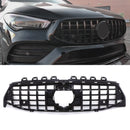 Panamericana Style Front Grille Gloss Black - Mercedes CLA Class W118 19-23 OMI ALLOY WHEELS