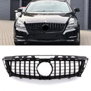 Panamericana Style Front Grille Gloss Black - Mercedes CLS Class W218 11-14 OMI ALLOY WHEELS
