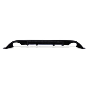 Dual Exit Rear Diffuser Gloss Black - VW Golf GTI MK7 12-16