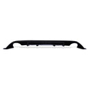 Dual Exit Rear Diffuser Gloss Black - VW Golf GTI MK7 12-16 OMI ALLOY WHEELS