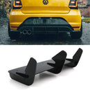 Rear Bumper Diffuser Gloss Black - VW Volkswagen Polo MK5 GTI 6C 2014-2018 OMI ALLOY WHEELS