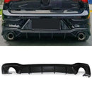 Rear Diffuser Lip Gloss Black - Volkswagen Golf GTI MK8 2020+ OMI ALLOY WHEELS