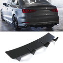 Rear Blade Diffuser Gloss Black - Audi RS3 Sedan 8V 2017-2020