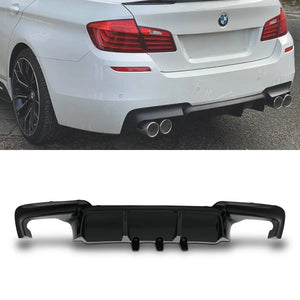 Gloss Black Rear Diffuser - BMW 5 Series F10 10-16