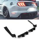 Rear Diffuser Gloss Black - Ford Mustang S550 2018+ OMI ALLOY WHEELS