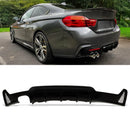 M Performance Style Twin Exit Rear Diffuser - BMW 4 Series F32 F36 14-20