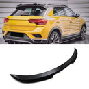 VW T-Roc 2017+ Gloss Black Rear Spoiler Lip Extension