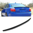 Rear Boot Spoiler Lip Gloss Black - Audi A4 B6 B7 01-08