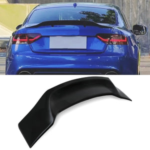 R Style Rear Boot Ducktail Spoiler Gloss Black - Audi A5 8T 07-13
