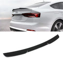 M4 Style Rear Boot Spoiler Lip Gloss Black - Audi A5 8T 09-12 OMI ALLOY WHEELS