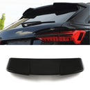 Rear Roof Spoiler Wing Gloss Black - Audi A6 C8 Avant 2019+