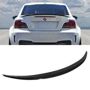 Gloss Black Rear Lip Spoiler - BMW 1 Series Coupe E82 07-13