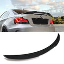 M4 Style Gloss Black Rear Spoiler - BMW 1 Series Coupe E82 07-13 OMI ALLOY WHEELS