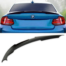 Gloss Black M4 Style Rear Lip Spoiler - BMW 2 Series F22 14-21 OMI ALLOY WHEELS
