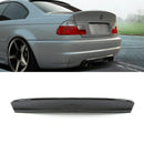 CSL Style Gloss Black Rear Spoiler - BMW 3 Series E46 98-05 OMI ALLOY WHEELS