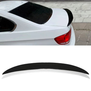 Rear Boot Lip Spoiler Gloss Black - BMW 3 Series E92 Coupe 05-13
