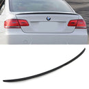 Gloss Black M3 Style Spoiler - BMW 3 Series E92 Coupe 05-13 OMI ALLOY WHEELS